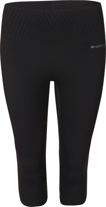 Dámské 3/4 legíny PROGRESS Zora černé Velikost: XL