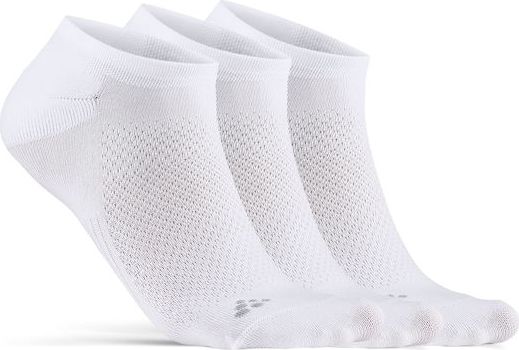 Funkční ponožky CRAFT CORE Dry Footies 5-pack - bílá Velikost: 37-39