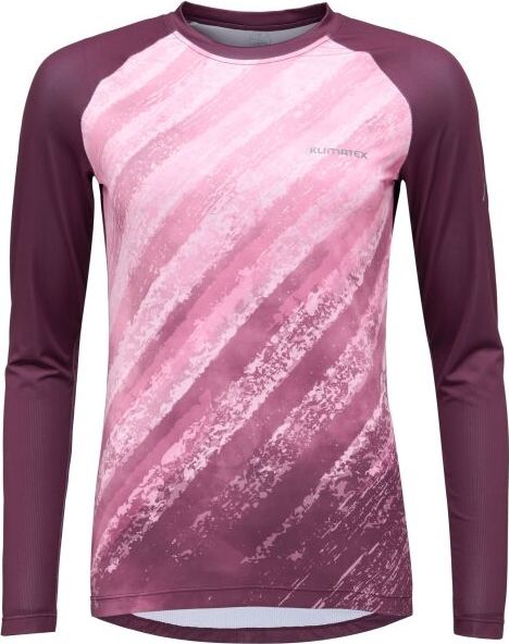 Dámské MTB triko KLIMATEX Anneko vínové Velikost: M