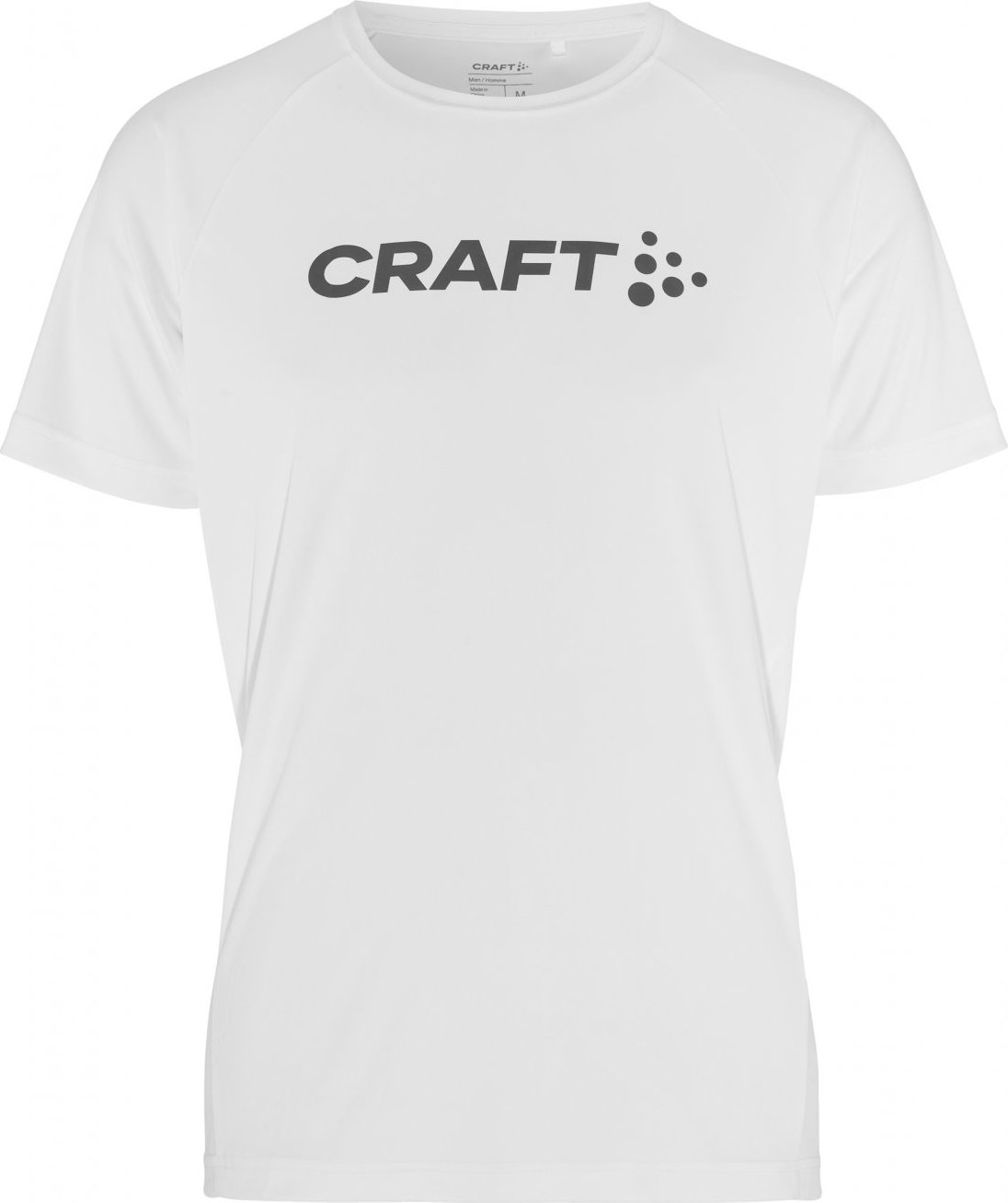 Pánské funkční triko CRAFT CORE Essence Logo - bílá Velikost: XXL