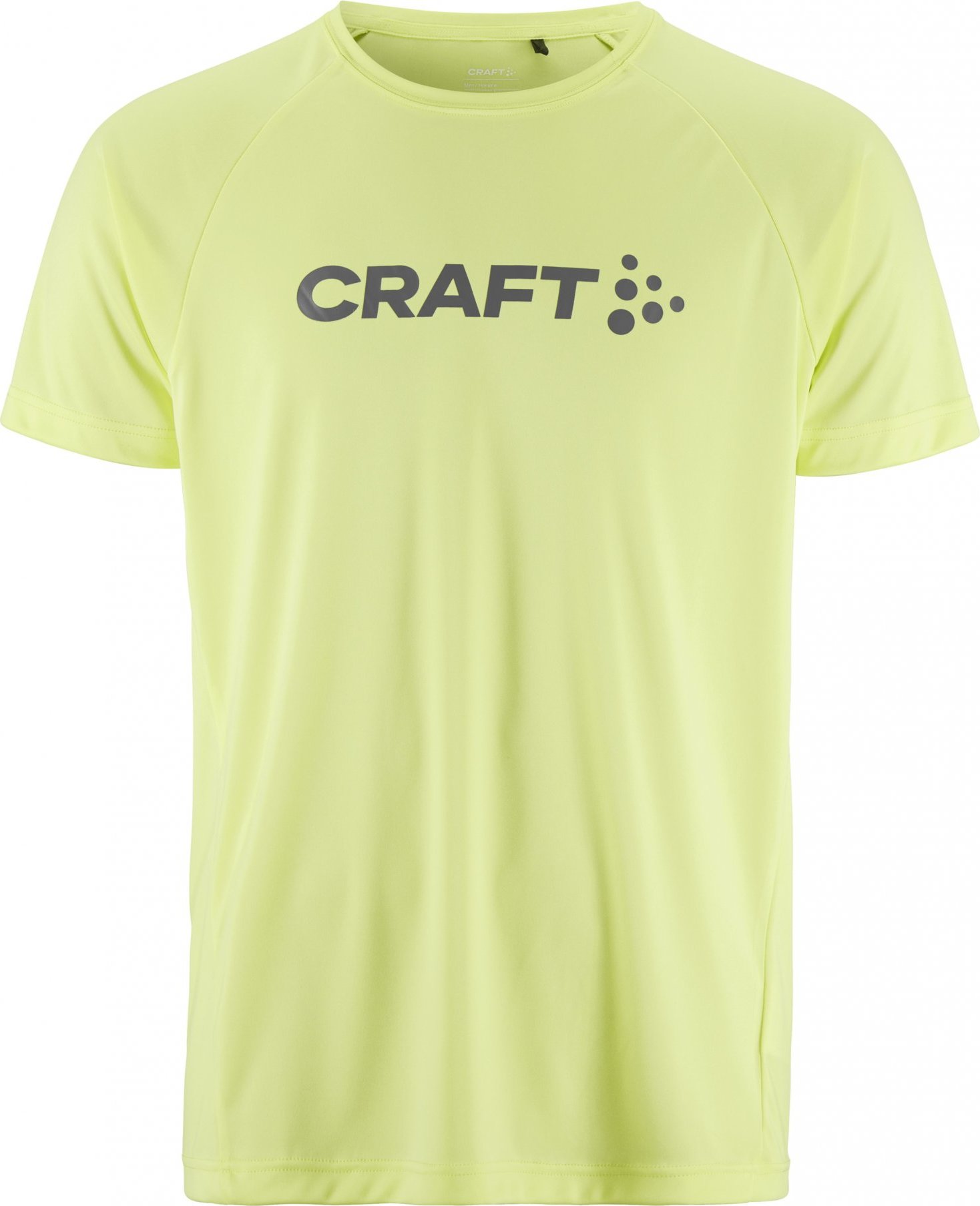 Pánské funkční triko CRAFT CORE Essence Logo - zelená Velikost: XXL