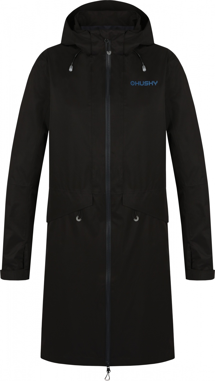 Dámský hardshellový kabát HUSKY Nua L černý Velikost: XL
