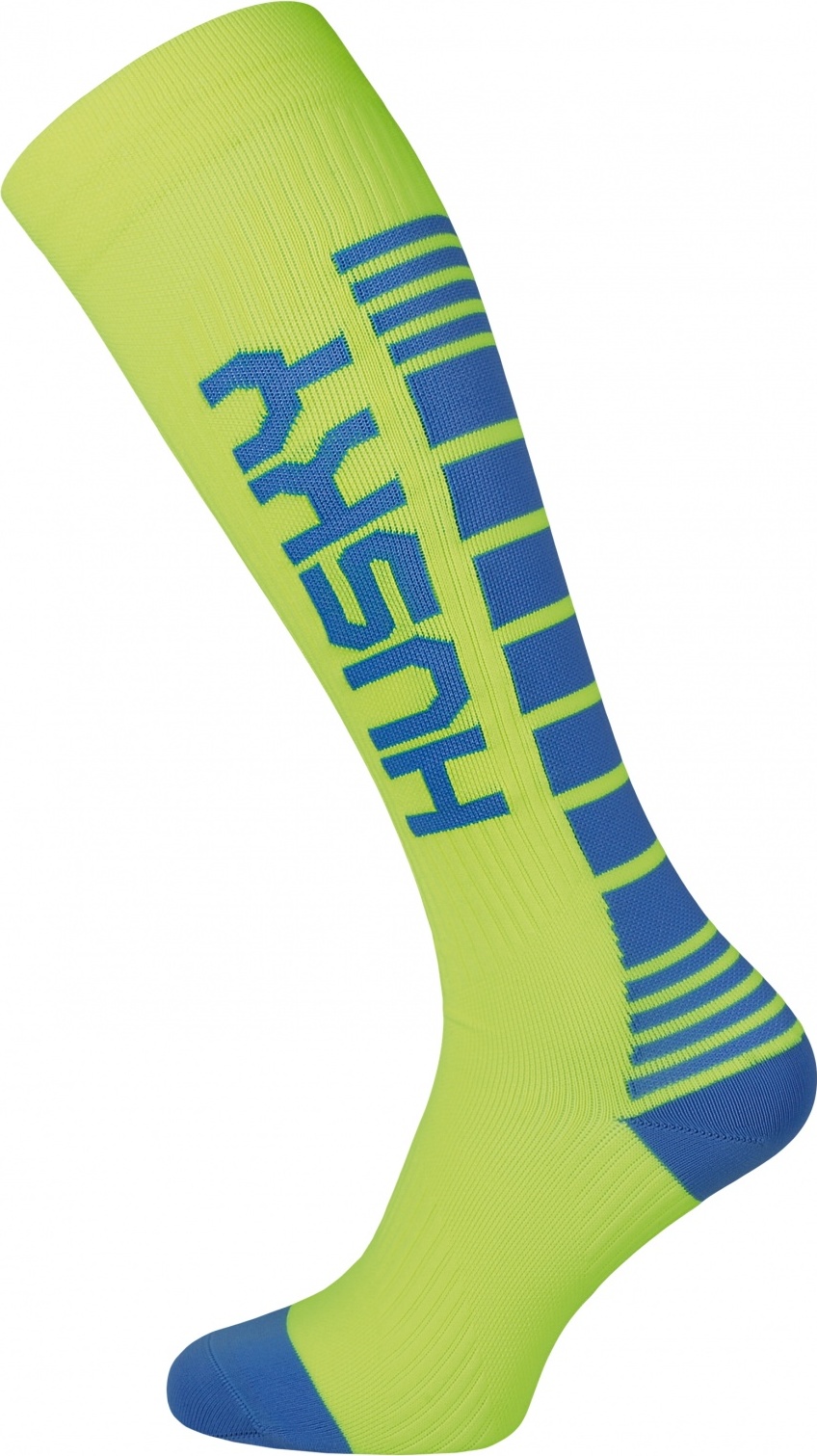 Unisex ponožky HUSKY Compress fit zelené Velikost: L-XL (42-47)