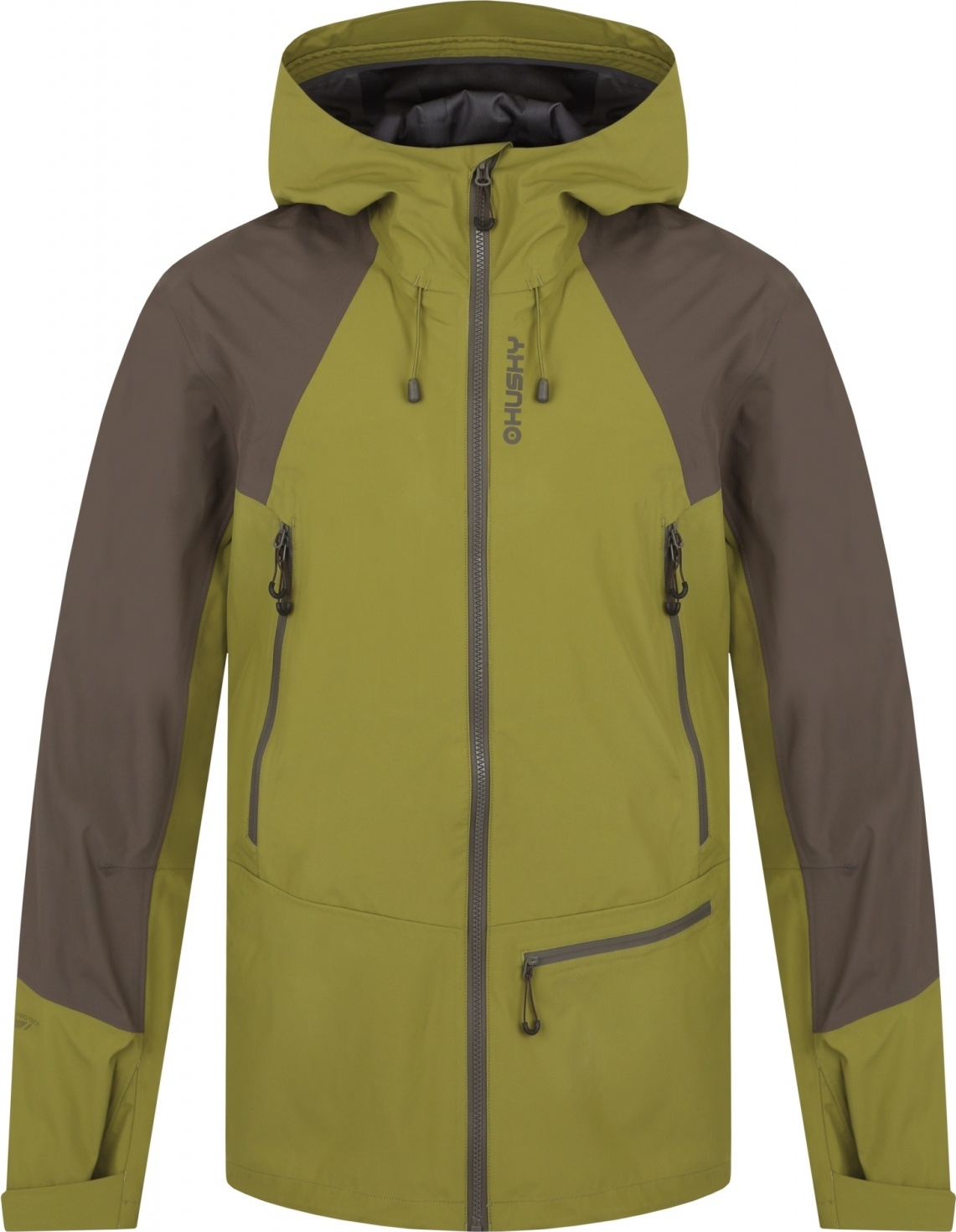 Pánská hardshellová bunda HUSKY Nanola M zelená Velikost: L