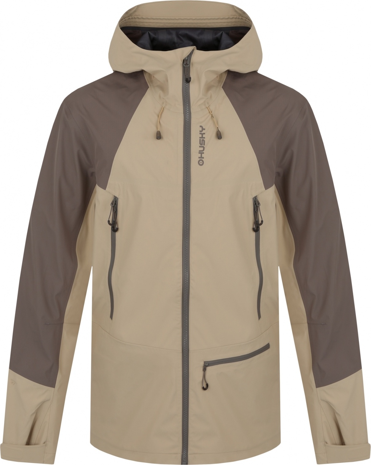 Pánská hardshellová bunda HUSKY Nanola M šedá Velikost: M