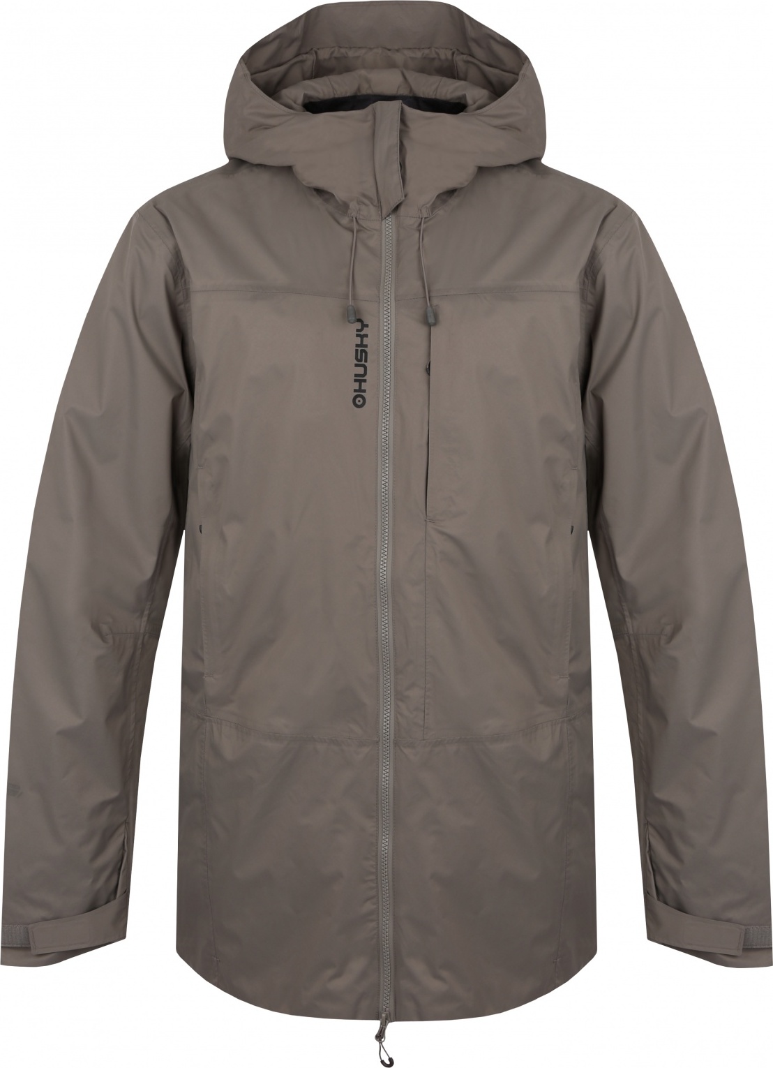 Pánský hardshellový kabát HUSKY Nestia M hnědý Velikost: L