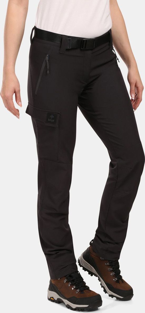 Dámské outdoorové kalhoty KILPI Belvela černé Velikost: 38 Short