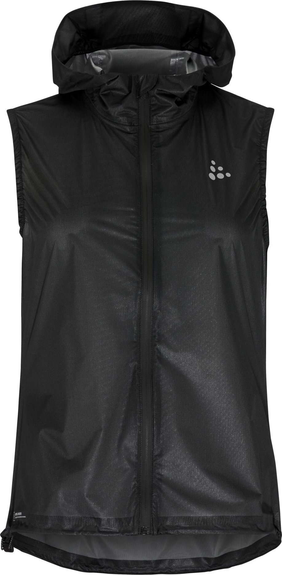 Dámská běžecká vesta CRAFT PRO Hydro Lightweight - černá Velikost: XS