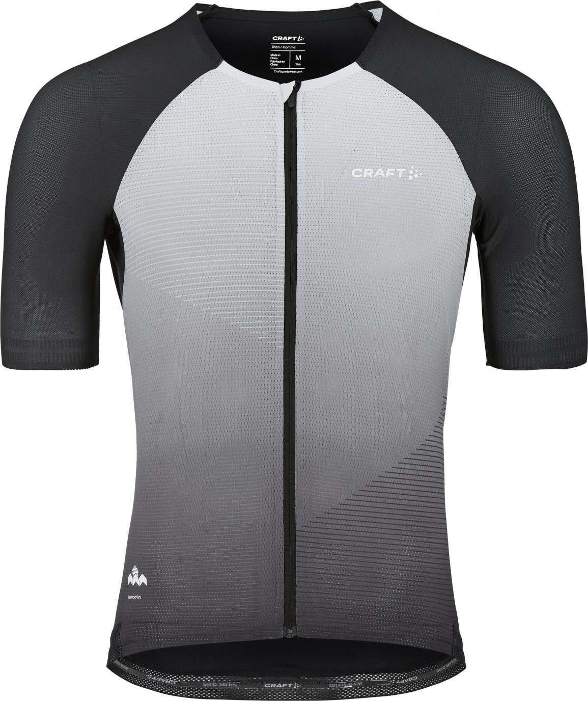 Pánský ultralehký cyklodres CRAFT PRO Aerolight - černá Velikost: L