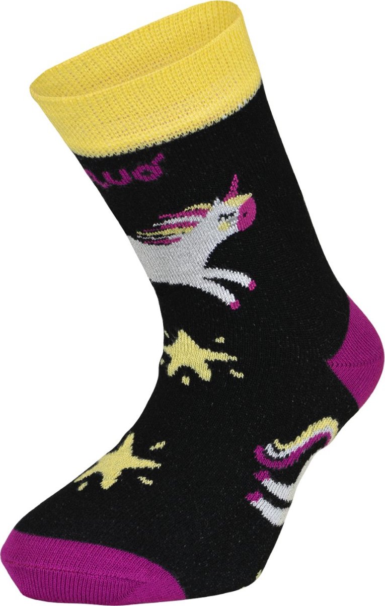 Dětské bambusové ponožky UNUO Classic, 2 páry, Jednorožci Velikost: 33/35