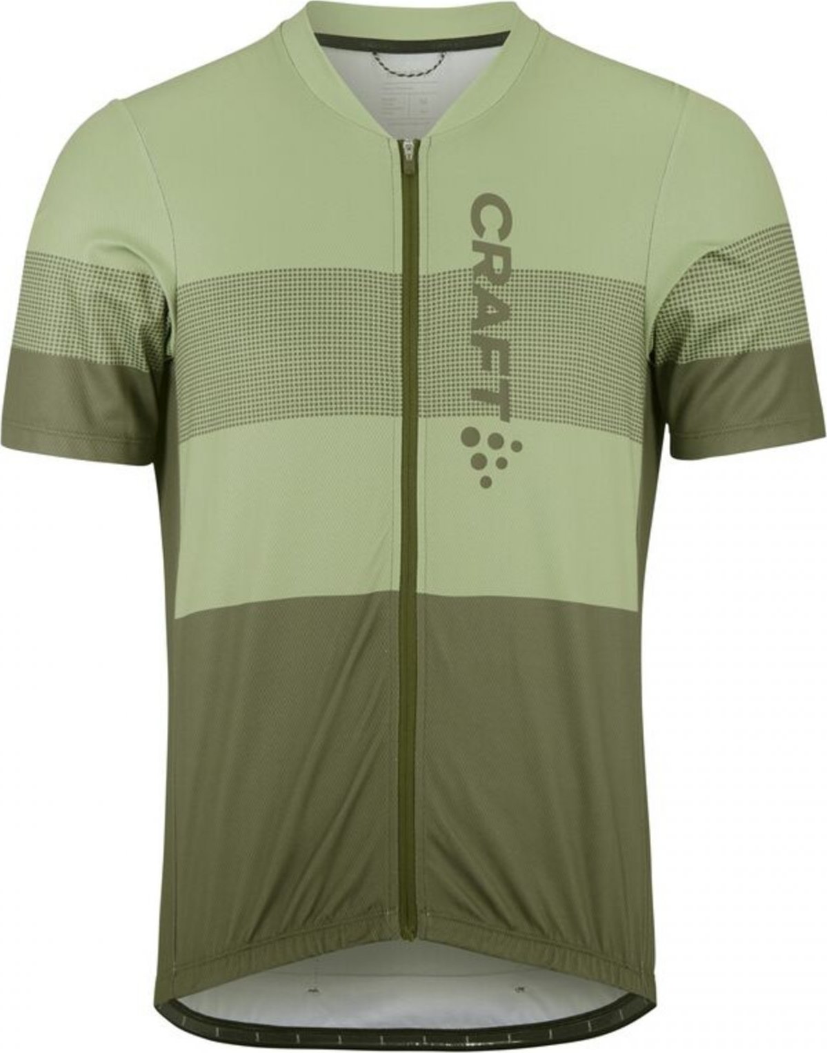 Pánský cyklodres CRAFT CORE Endur Logo - zelená Velikost: XXL