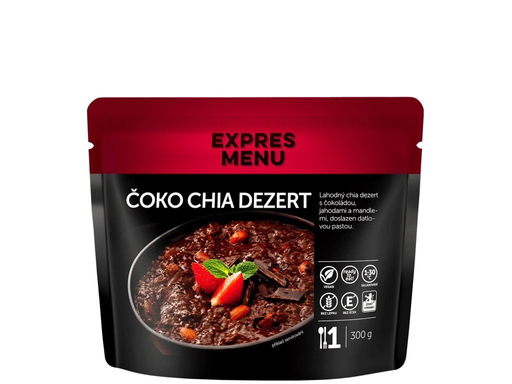 Čoko chia dezert EXPRES MENU (1 porce)