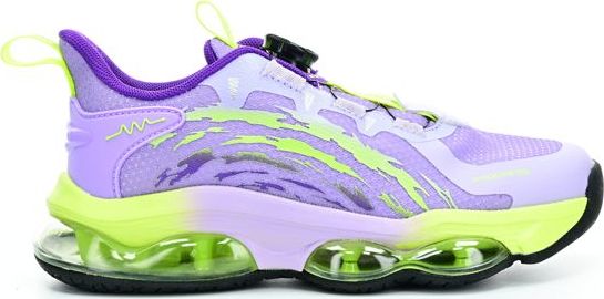 Dětské sportovní boty PROGRESS Junior Training fialová/limetková Velikost: 32