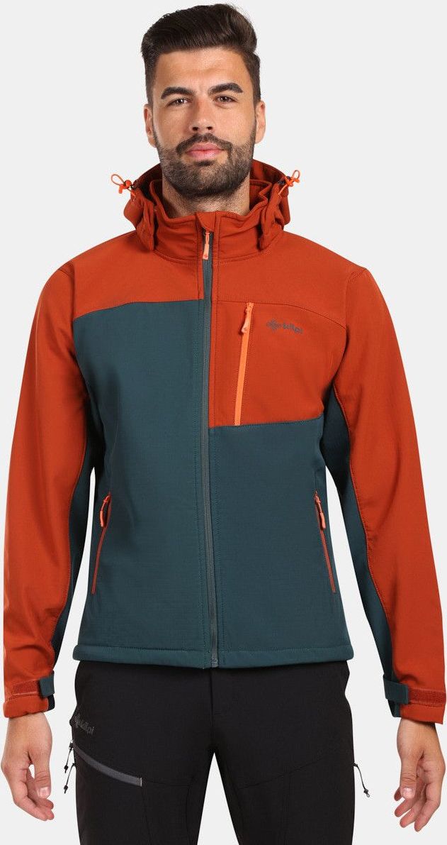 Pánská softshellová bunda KILPI Ontavio zelená Velikost: S