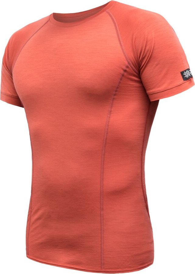 Pánské merino triko SENSOR Active oranžové Barva: oranžová, Velikost: XL