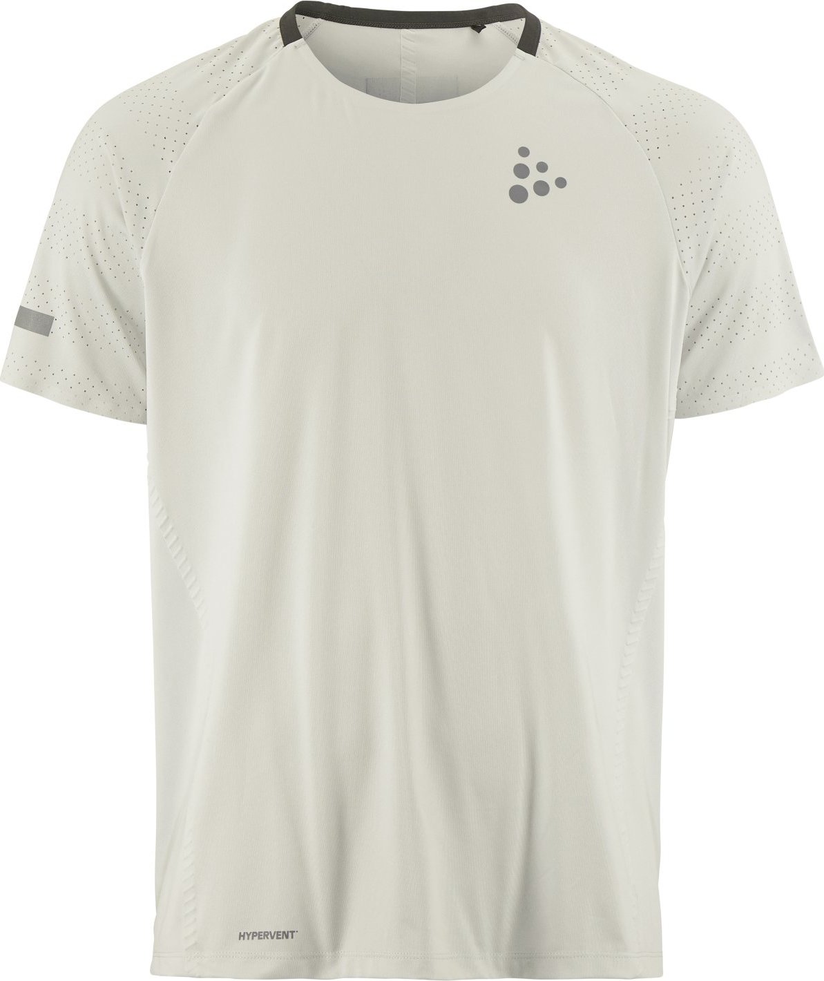 Pánské běžecké triko CRAFT PRO Hypervent 2 - šedá Velikost: XL