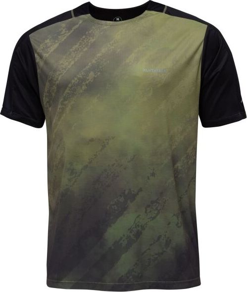 Pánské MTB triko KLIMATEX Hill khaki Velikost: L