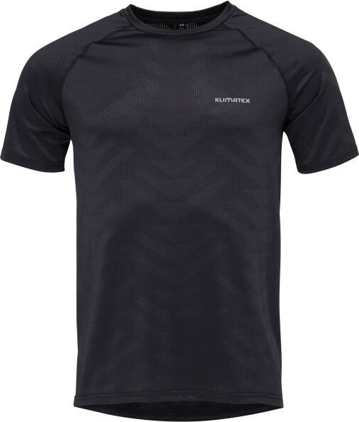 Pánské funkční triko KLIMATEX Gudas černá Velikost: S