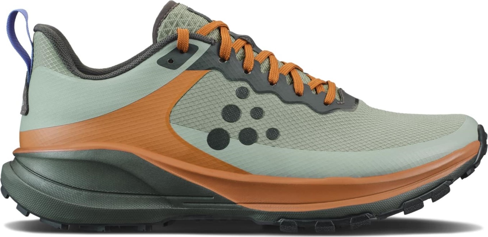 Pánské běžecké boty CRAFT Pure Trail X - zelená Velikost: 9