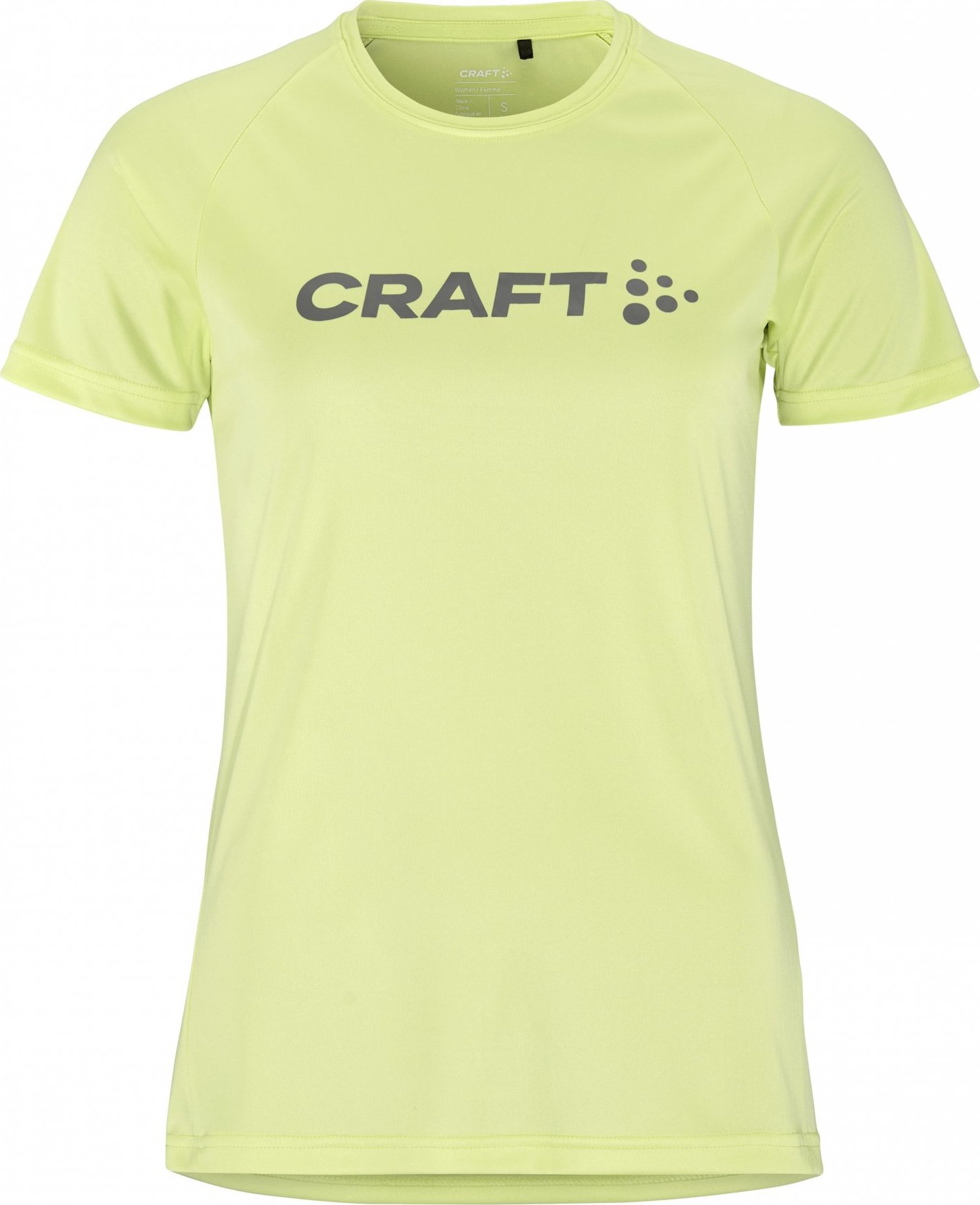 Dámské funkční triko CRAFT CORE Essence Logo - zelená Velikost: L