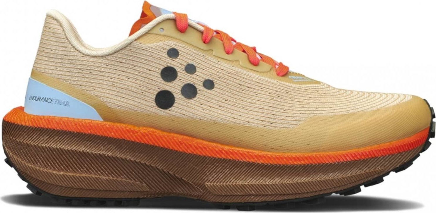 Dámské běžecké boty CRAFT PRO Endurance Trail - hnědá Velikost: 6