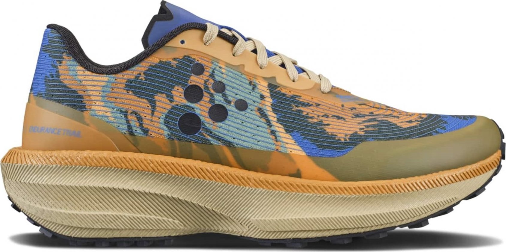 Pánské běžecké boty CRAFT PRO Endurance Trail - hnědá Velikost: 8