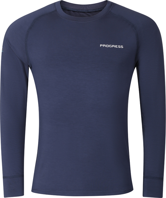 Pánské bambusové triko PROGRESS Edr modré Velikost: L