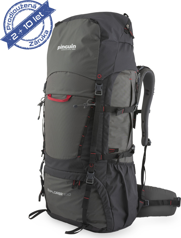 Dvoukomorový batoh PINGUIN Explorer 100 černý
