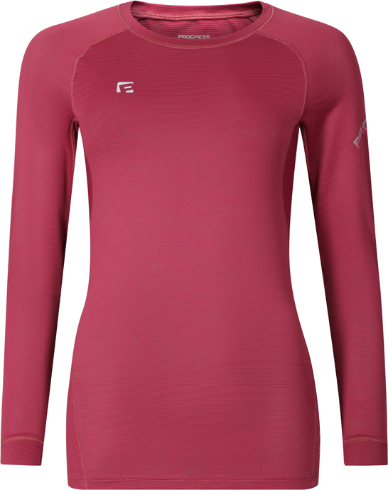Dámské funkční triko PROGRESS s dlouhým rukávem ostružina Velikost: XL
