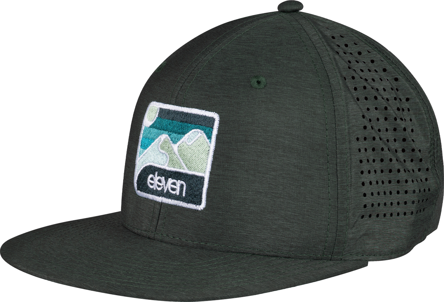 Funkční kšiltovka ELEVEN Air Olive Frame Green