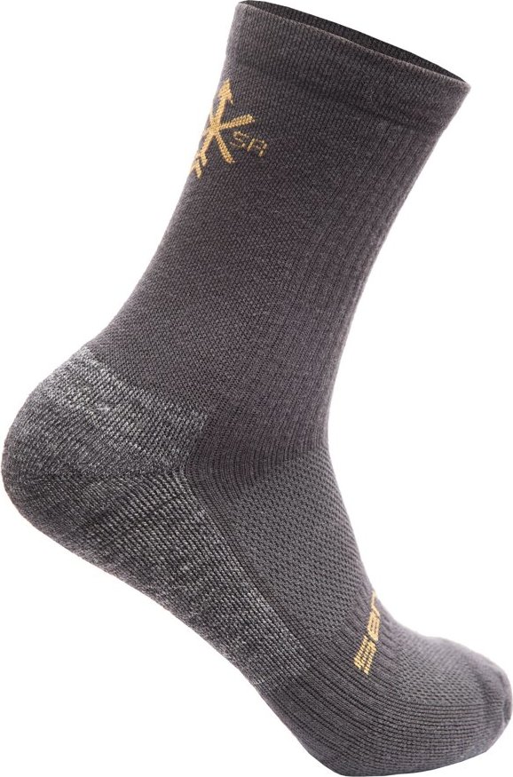 Unisex merino ponožky SENSOR Power šedé Barva: šedá, Velikost: 9/11