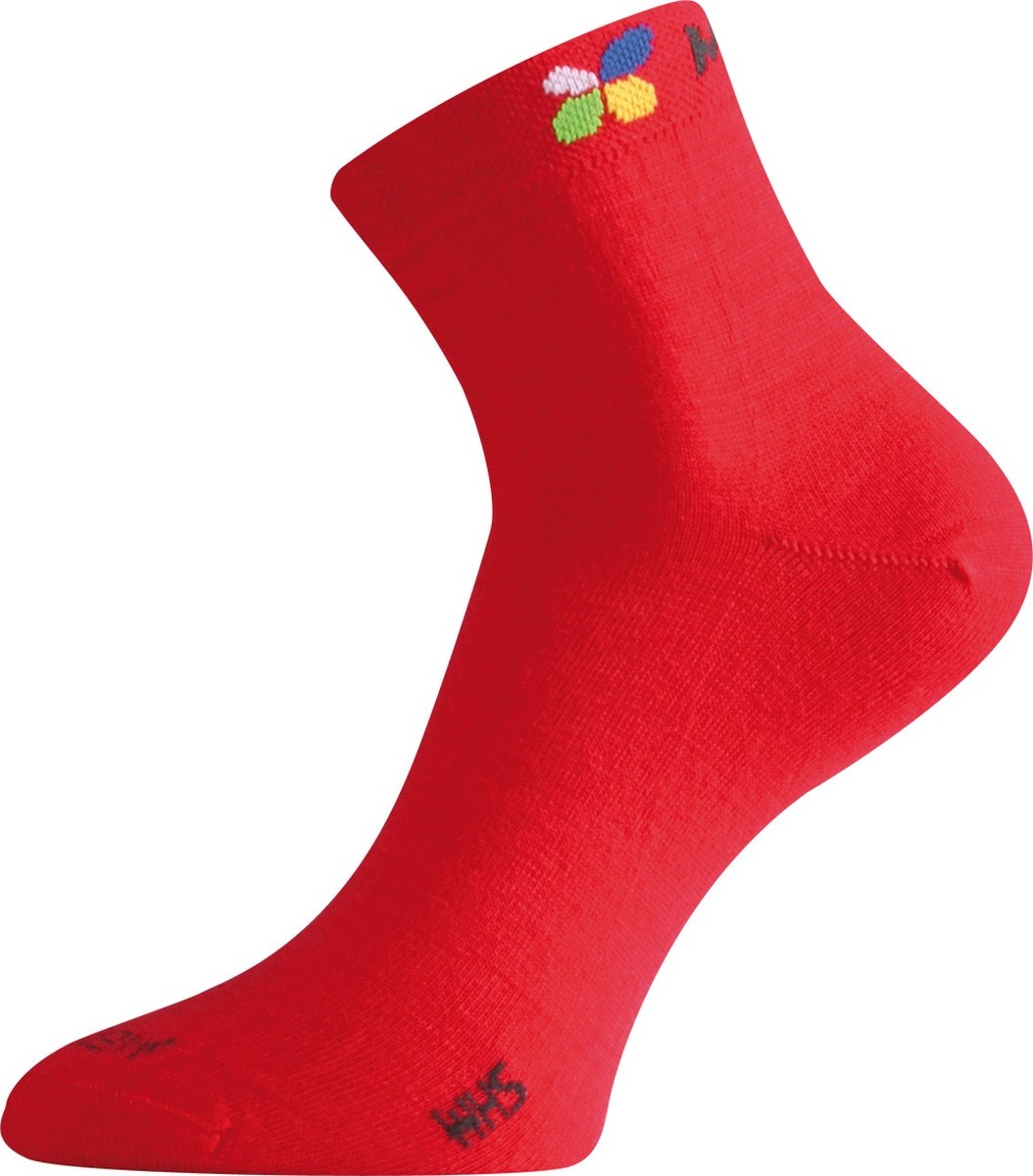WHS merino trekingové ponožky Lasting červená S
