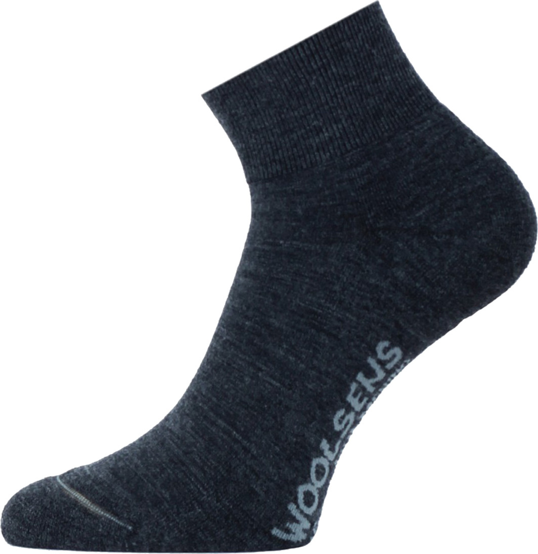 Merino ponožky LASTING Fwp šedé Velikost: (34-37) S