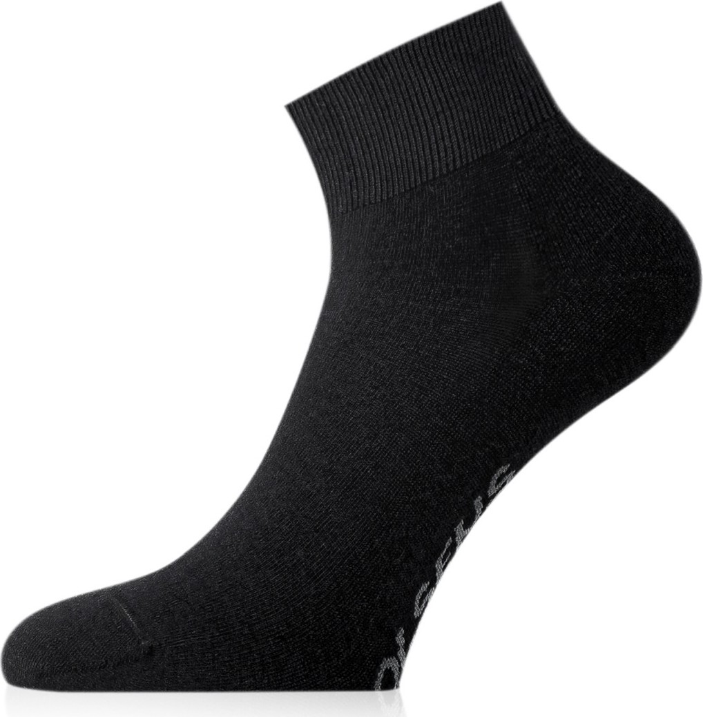 Merino ponožky LASTING Fwp černé Velikost: (34-37) S
