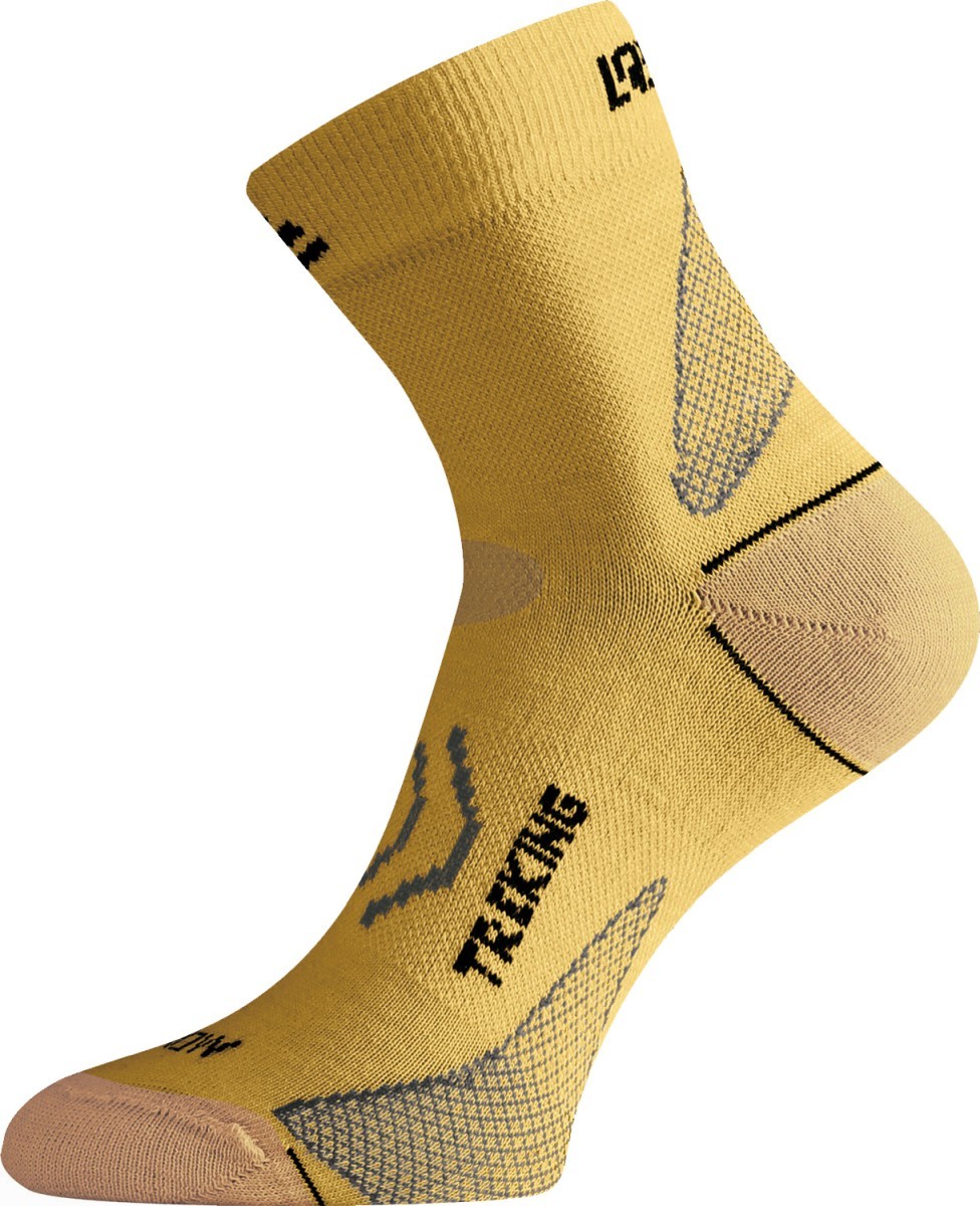 Merino ponožky LASTING Tnw hořčicové Velikost: (46-49) XL