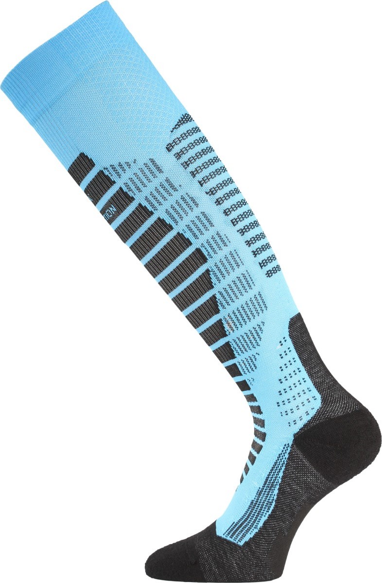 WRO merino lyžařské podkolenky Lasting modrá M