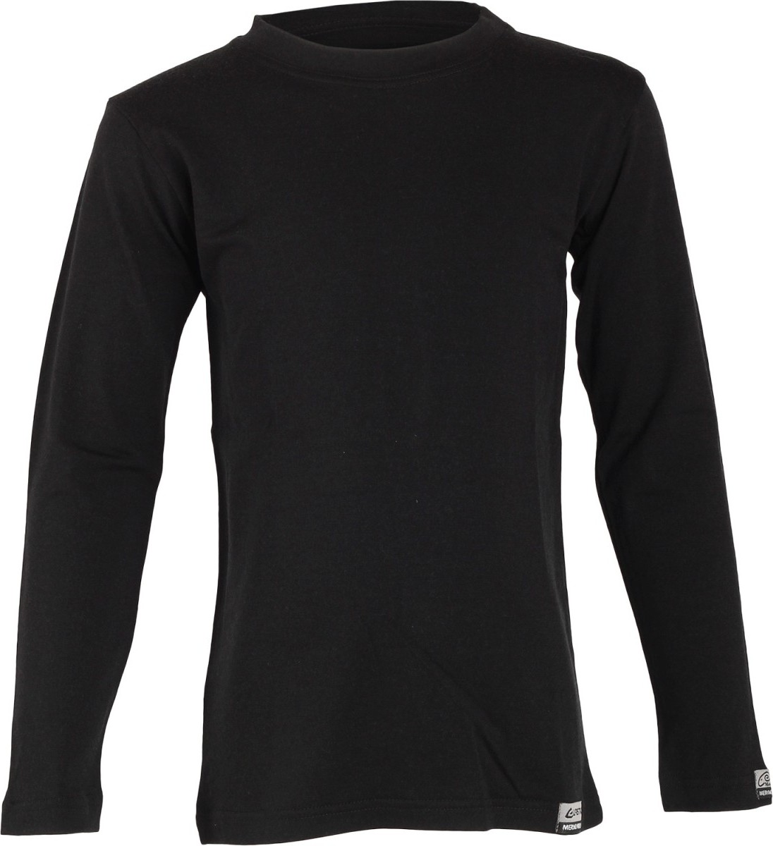 Dětské merino triko LASTING Lony černé Velikost: 130