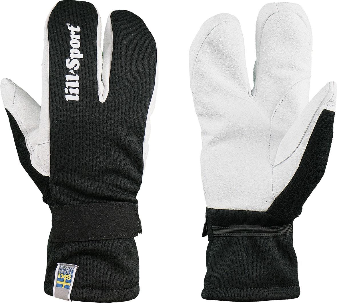 lillsport Zateplené tréninkové rukavice LILL-SPORT LOBSTER - černá Velikost: XS