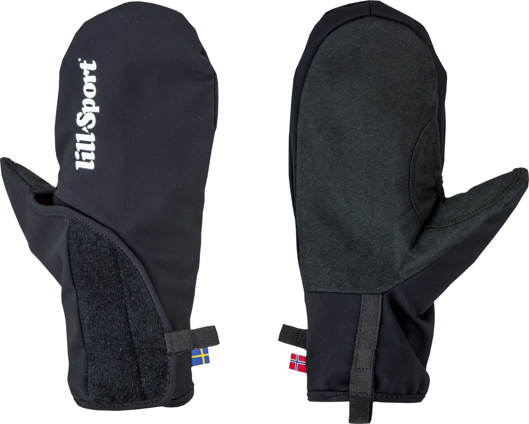 lillsport Zimní rukavice LILL-SPORT OVERSTRAP - černá Velikost: M