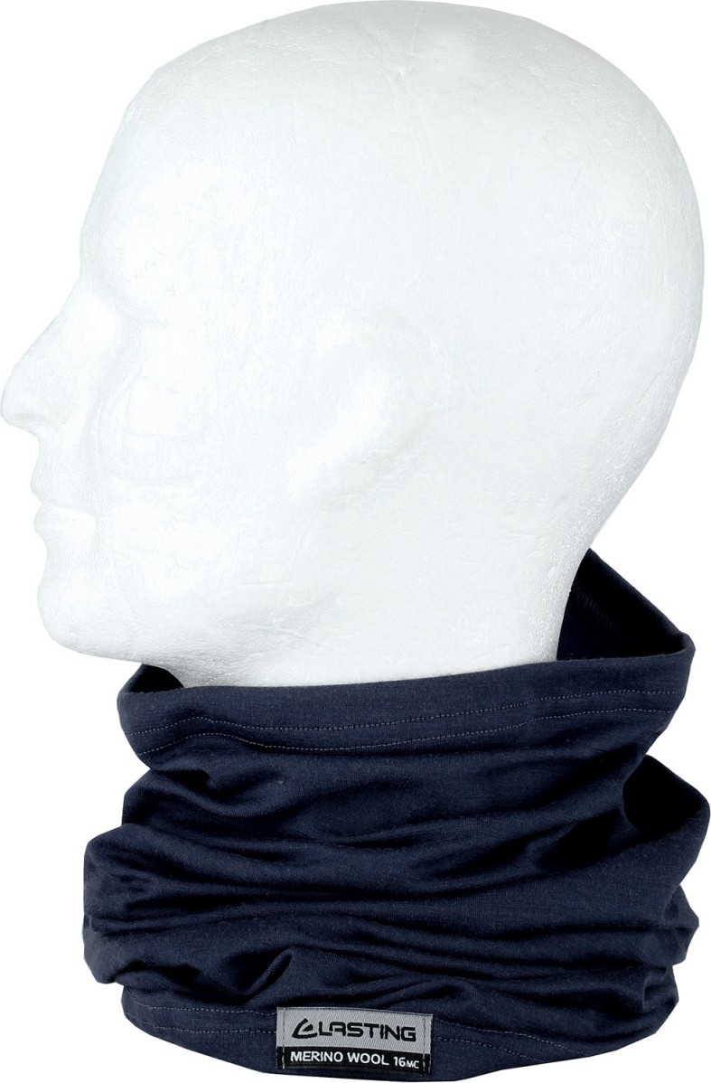 Merino nákrčník LASTING Tul modrá Velikost: UNI