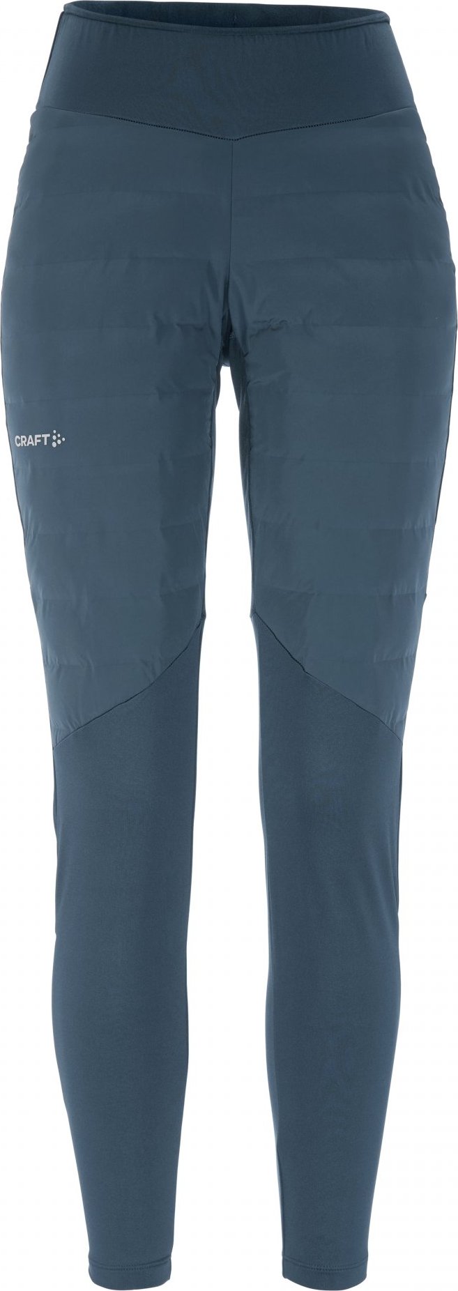Dámské funkční běžecké kalhoty CRAFT SubZ Tights 4 - modrá Velikost: XS