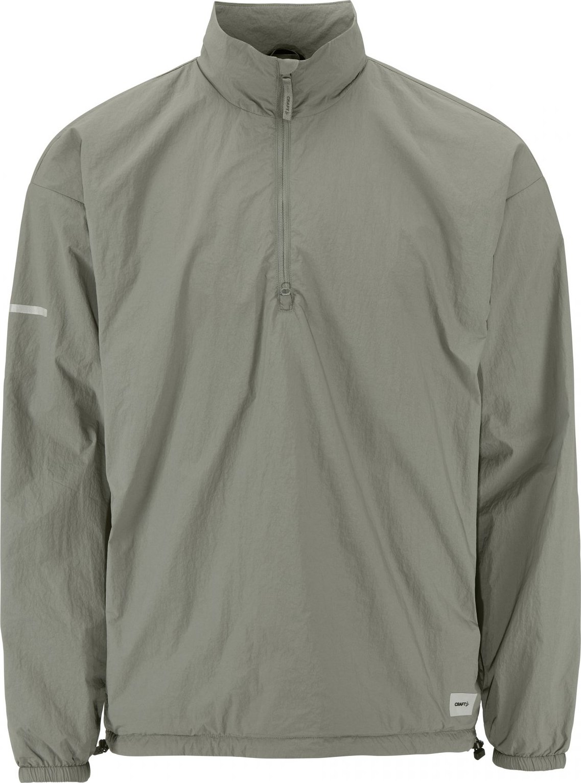 Pánská běžecká bunda CRAFT SubZ Overhead - zelená Velikost: L