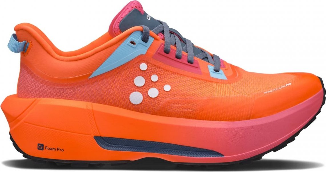Dámské běžecké boty CRAFT Nordlite Ultra Pro - oranžová Velikost: 7,5