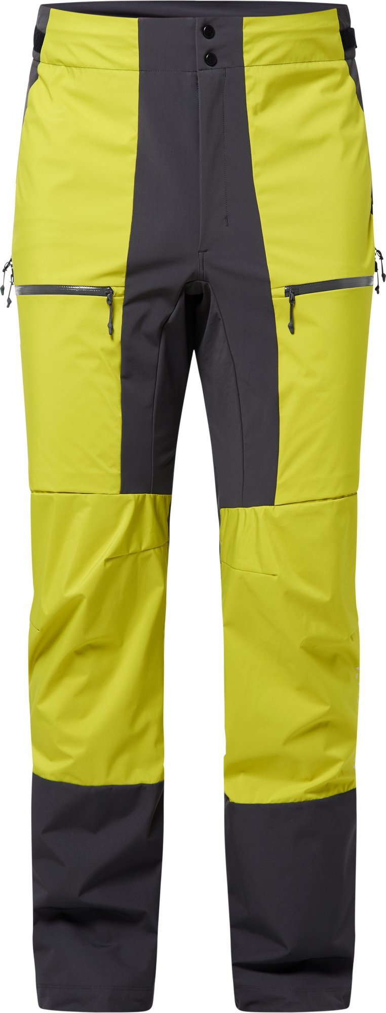 Pánské softshellové kalhoty Haglöfs L.I.M Hybrid Touring - zelená Velikost: M