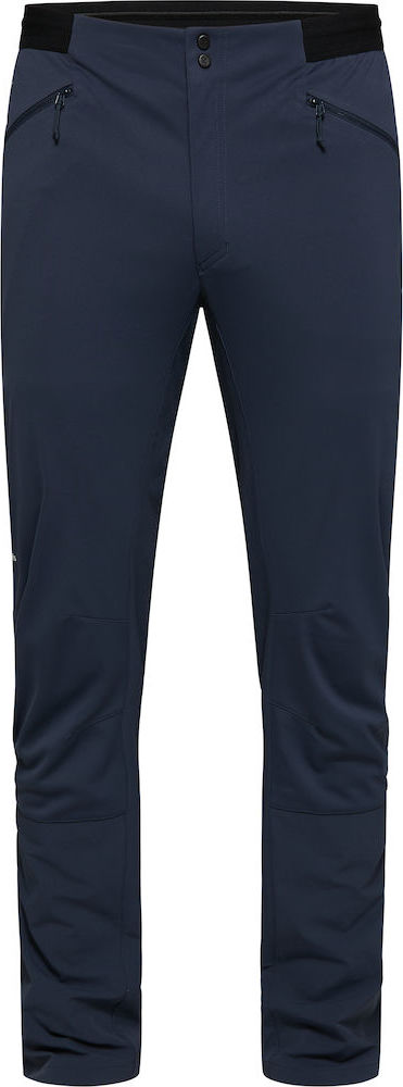 Pánské softshellové kalhoty Haglöfs L.I.M Hybrid Softshell - tmavě modrá Velikost: XXL