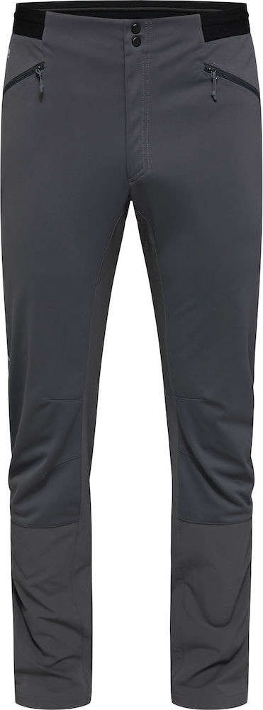 Pánské softshellové kalhoty Haglöfs L.I.M Hybrid Softshell - tmavě šedá Velikost: XL