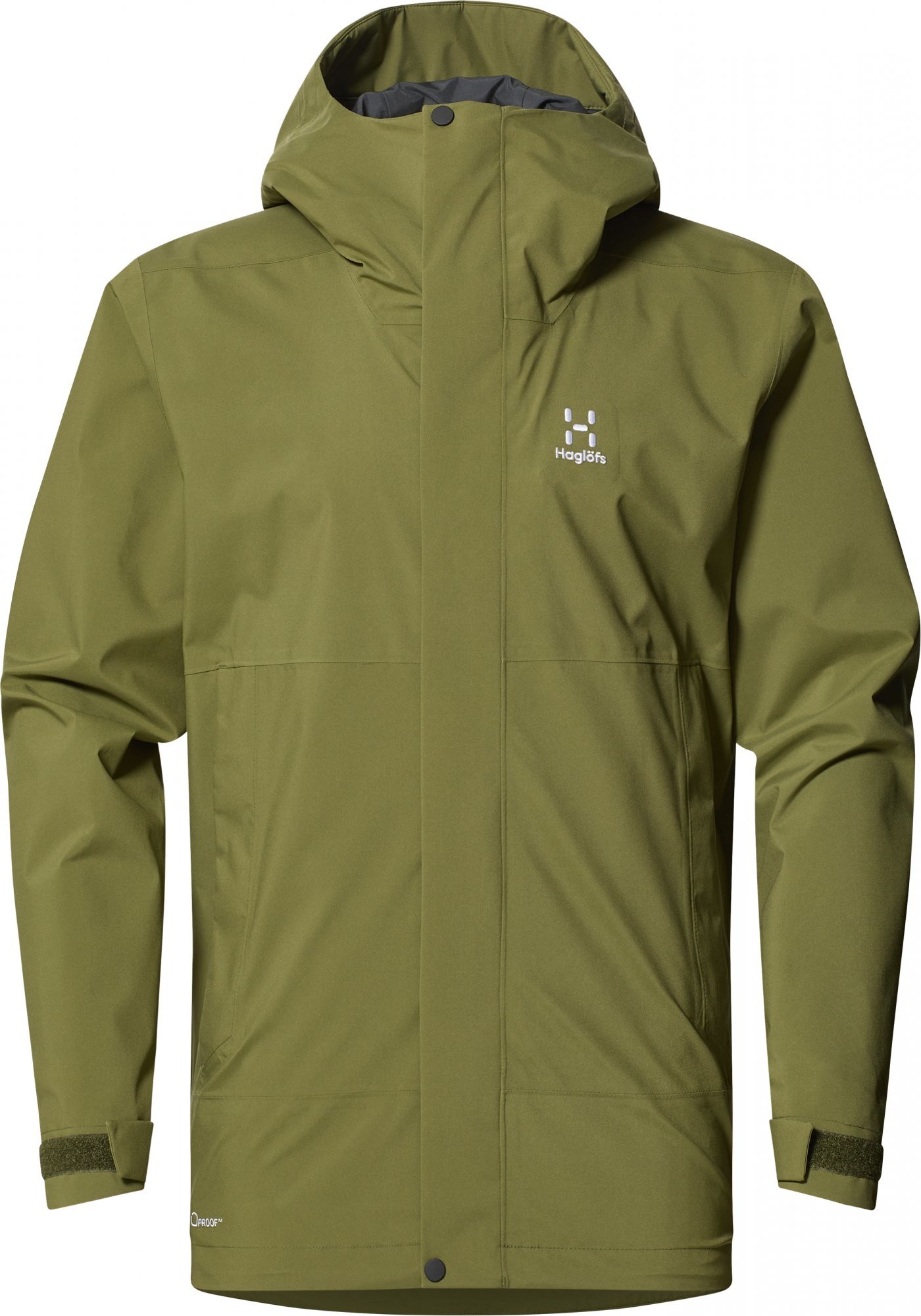 Pánská outdoorová bunda Haglöfs Koyal Proof - zelená Velikost: XL