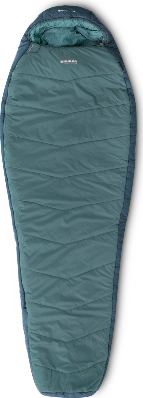 Třísezónní spacák PINGUIN Trekking PFM modrý Barva: Petrol, Velikost: 190 cm, Zip: Levá
