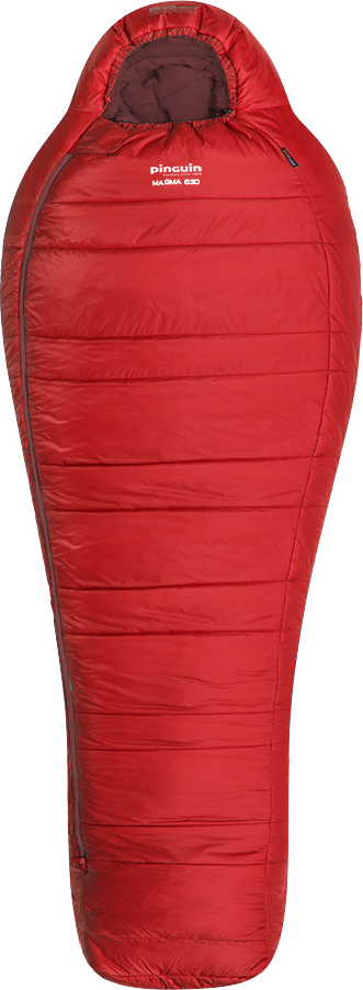 Třísezónní spacák PINGUIN Magma 630 červený Barva: red, Velikost: 195 cm, Zip: Levá