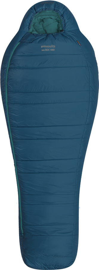 Třísezónní spacák PINGUIN Magma 630 modrý Barva: blue, Velikost: 185 cm, Zip: Pravá